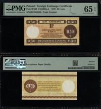 Polska, bon na 50 centów, 1.10.1979