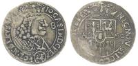 ort 1656, Lwów, typowe dla tego typu monet niedo