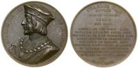 Francja, medal z serii władcy Francji – Karol VIII Życzliwy, 1836