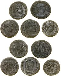 Cesarstwo Rzymskie, zestaw: 5 x follis
