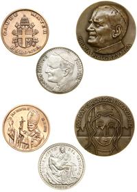 Polska, zestaw 3 medali z Janem Pawłem II