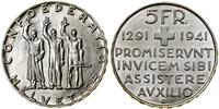 Szwajcaria, 5 franków, 1941