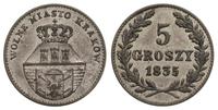 5 groszy 1835, Wiedeń, ładnie zachowany egzempla