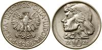Polska, 10 złotych, 1966