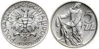 Polska, 5 złotych, 1959