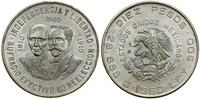 Meksyk, 10 peso, 1960
