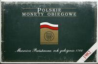 Polska, zestaw rocznikowy monet obiegowych – prooflike, 1982