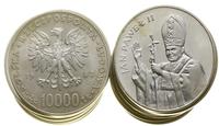 Polska, zestaw 25 x 10.000 złotych, 1987