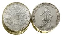 Austria, zestaw 20 x 25 szylingów, 1956