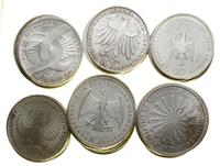 Niemcy, zestaw 50 x 10 marek, różne roczniki