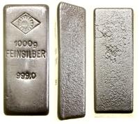 Austria, kilogramowa sztabka srebra