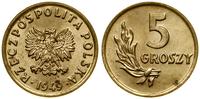 Polska, 5 groszy, 1949