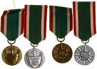 Polska, zestaw 2 x Odznaka „Za zasługi w obronie granic PRL”