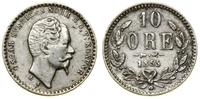 Szwecja, 10 öre, 1855