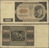 Polska, 500 złotych, 1.07.1948