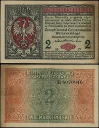 Polska, 2 marki polskie, 9.12.1916