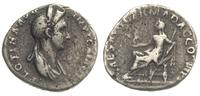 denar (około 120 ne), Aw: Popiersie Plotiny w pr