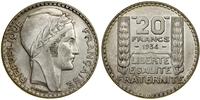 Francja, 20 franków, 1934