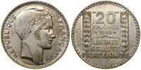 Francja, 20 franków, 1938