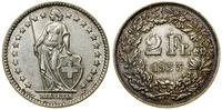 Szwajcaria, 2 franki, 1955 B