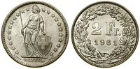 Szwajcaria, 2 franki, 1961 B