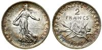 Francja, 2 franki, 1916