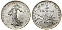 Francja, 2 franki, 1916