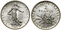 Francja, 2 franki, 1917