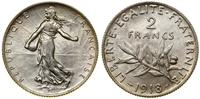 Francja, 2 franki, 1918