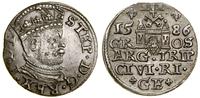 Polska, trojak, 1586