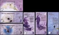 tereny Arktyki, zestaw 14 banknotów