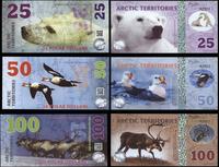 tereny Arktyki, zestaw 14 banknotów