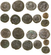 Cesarstwo Rzymskie, zestaw 10 monet, (III–IV w.)