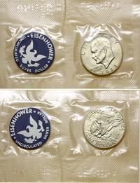 Stany Zjednoczone Ameryki (USA), zestaw 2 x 1 dolar, 1973, 1974