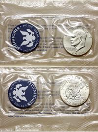 Stany Zjednoczone Ameryki (USA), zestaw 2 x 1 dolar, 1973, 1974