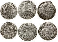 Austria, zestaw: 3 x 3 krajcary, 1624, 1629, 1630