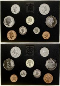 Wielka Brytania, zestaw monet z roku, 1992