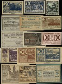 Austria, zestaw 15 różnych bonów austryjackich, 1919–1920