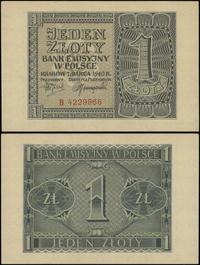 Polska, 1 złoty, 1.03.1940