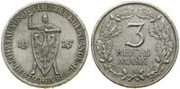 Niemcy, 3 marki, 1925 A