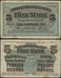 Polska, 5 marek, 4.04.1918