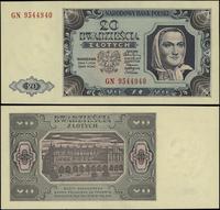 Polska, 20 złotych, 1.07.1948