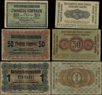 Polska, zestaw 3 banknotów, 17.04.1916