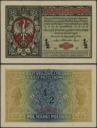 Polska, 1/2 marki polskiej, 9.12.1916