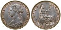 Wielka Brytania, 1/2 pensa, 1873