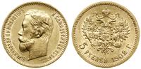 Rosja, 5 rubli, 1902 AP