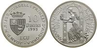 Andora, 10 dinerów, 1995