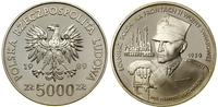 Polska, 5.000 złotych, 1989
