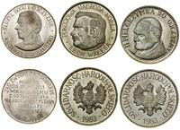 Polska, zestaw 3 medali, 1983–1984