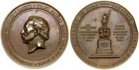Czechy, medal upamiętniający odsłonięcie pomnika marszałka Radetzkiego w Pradze, 1859